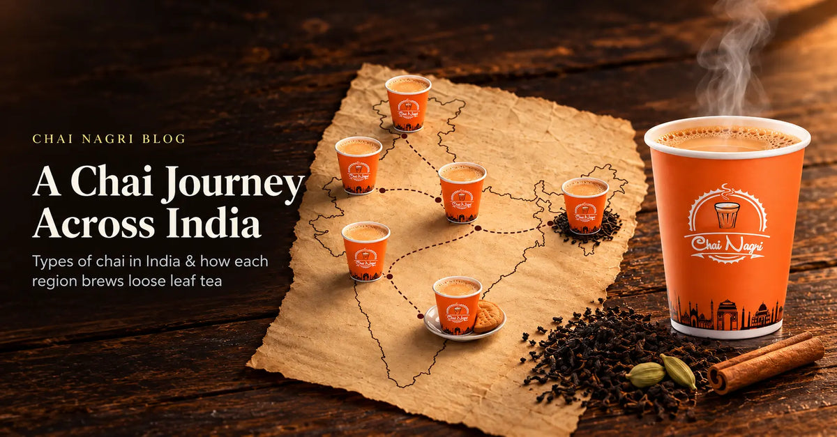 Types of Chai in India: A Chai Journey Across the Country